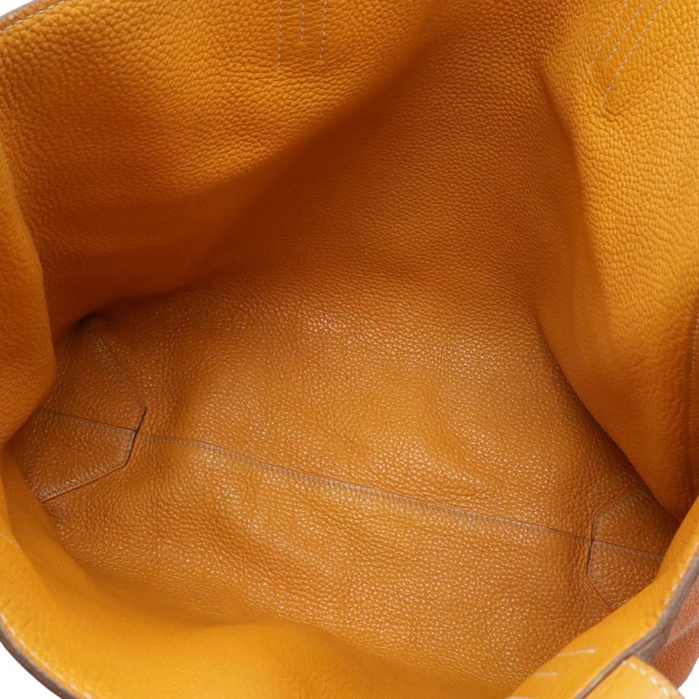 HERMES Double Sens 45 Tote Bag, Reversible, Taurillon Clemence Leather, Black... - Picture 9 of 9